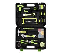 Herramientas para el cojinete de ruedas Herramient Caja de herramientas de 108 piezas para carpintería, electricistas, herramientas, llave inglesa, destornillador, alicates, caja de herramientas