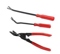 Herramientas para el cojinete de ruedas Herramient Kit de 4 herramientas portátiles para quitar paneles de automóviles, extractor de clavos, radio, audio, palanca de puerta, clip de reparación(C)