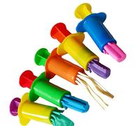 herramientas para extrusora masa para | Juego extrusoras masa con estampado a partir 3 años,Juego 5 mini herramientas accesorios regalo cumpleaños para niños pequeños Gimocool