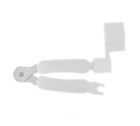Herramientas Para Hacer Guitarras Herramienta Multifuncional 3 En 1 Para Guitarra Cortador Y Enrollador De Cuerdas De Guitarra Extractor De Clavijas De Puente Enrollador De Clavijas(White)