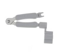 Herramientas Para Hacer Guitarras Herramienta Multifuncional 3 En 1 Para Guitarra Cortador Y Enrollador De Cuerdas De Guitarra Extractor De Clavijas De Puente Enrollador De Clavijas(Gray)