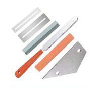 herramientas para hacer guitarras Kit De Herramientas De Reparación Y Cuidado De Trastes, Regla Niveladora De Bajo Y Guitarra, Junta De Piedra De Afilar, Traste