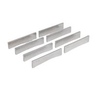 Herramientas Para Hacer Guitarras Máquina De Presión Para Diapasón De Guitarra Radio De Metal Y Acero Inoxidable Inserto De Traste Herramientas De Bricolaje(8pcs)