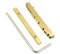 Herramientas Para Hacer Guitarras Reemplazo De Cejuela De Puente De Latón Para Guitarra Cejuela De Altura Ajustable Cejuela De Regulación Dividida Accesorio Para Guitarra Fácil De Instalar