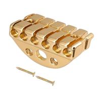 Herramientas Para Hacer Guitarras Tuerca De Bloqueo Para Guitarra De 42 Mm Bloqueo De Cuerdas Con Kit De Llave De Tornillo Piezas De Puente De Guitarra Eléctrica Sin Pala Accesorios Para Bricolaje(Gol