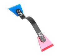 Herramientas para La Aplicación De Película Adhesiva Automotriz - Rasqueta de Goma Elástica para Colocación De Película | Raspador De Agua Para Automoción Con Mango De Metal | Para Teñido De Vehículo