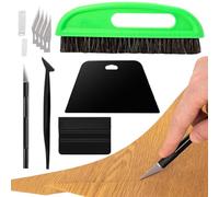 Herramientas para papel tapiz para despegar y pegar, kit de herramientas para papel tapiz, Herramienta de alisado para papel adhesivo, Herramienta de papel tapiz para película de ventana, con rasqueta