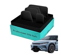 Herramientas para película opaca | Rascador para envoltura de coche | Kit de 5 piezas accesorio detalles película para coche, camión, moto, escaparate comercial