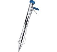 Herramientas para plantar con mango, Trasplantadora manual de plántulas, herramienta de acero inoxidable, multicolor, 2 opciones de mango(A)