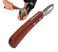 Herramientas para Recortar Pezuñas de Caballo - Equipo Ergonómico de Doble Filo para Herrar - Gancho para Recorte y Cuidado Equino,para Granja, Rancho, Veterinaria, Establo