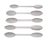 Herramientas para tallar arcilla, modelado de herramientas de arcilla, 5 piezas, esculpir lápices de rodillo texturizados, modelado de varilla rodante, pequeñas herramientas de estructura de cerámica