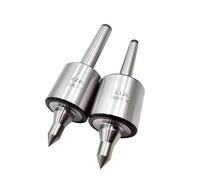 Herramientas para torno MT1 MT2 MT3 nuevo tipo de máquina herramienta dedal giratorio centro punta torno móvil centro cortador de cono fresadora rotativa(Long nose,MT2)