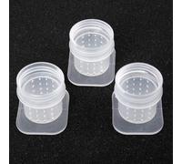 Herramientas plásticas del alimentador del equipo 3pcs de la fuente de consumición de la abeja con diseño para proteger a las abejas y mantener la limpieza del agua