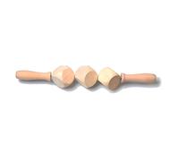 Herramientas profesionales de masaje de madera para masaje corporal, rodillo manual, taza de relajación muscular