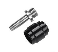 Herramientas Reparación Frenos Disco 3 Jeringas 60ml | 180ml aceite mineral, 3 jeringas 60ml, compatible para sram para magura, purga rápida, hidráulico(黑色)