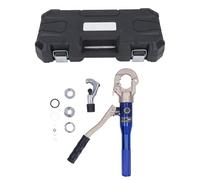 Herráulica Herramienta de prensa de cobre profesional Pipe de aleación de aluminio liviano para la reparación de accesorios de tuberías de cobre con 1/2 3/4 de 1 pulgada Jaws