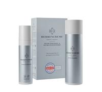 Herren-Creme - Crema de cuidado para hombre, crema íntima y gel de ducha para el cuidado íntimo, la primera higiene íntima desarrollada por urólogos, con microplata Para pieles secas e irritadas en la zona íntima.