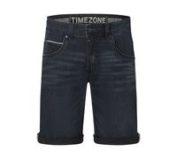 Herren Herren Jeansshorts mit Aufdruck am Bund und Taschendetails