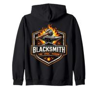 Herrero Fuego Acero Pasión Metalsmith Cita Slogan Sudadera con Capucha