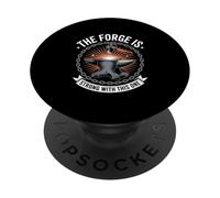 Herrero Herrero Forja Metalúrgico Herramientas Herreros PopSockets PopGrip Adhesivo
