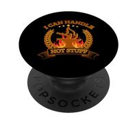 Herrero I Can Handle Hot Stuff Funny Metalsmith Forja PopSockets PopGrip Adhesivo