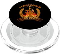 Herrero I Can Handle Hot Stuff Funny Metalsmith Forja PopSockets PopGrip para MagSafe