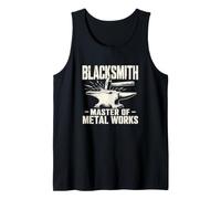 Herrero Master of Metal Works Ironworker Forge Camiseta sin Mangas