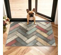 Herringbone Alfombra 60x90cm, Wood Grain Alfombras for Bedroom