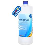 HERRLAN® SonicPure - Limpiador de baño por ultrasonidos concentrado de 1000 ml, con aroma cítrico, concentrado líquido para limpiador ultrasónico y baño de gafas, fabricado en Alemania