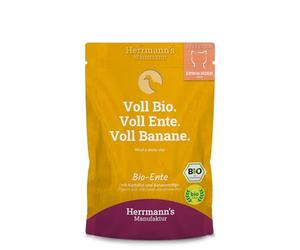 Herrmann´s Manufaktur Selection Bio Pato con Chips de Patata y plátano (20x100g)
