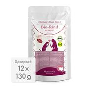 Herrmanns Classic - Bolsa de ternera orgánica con patatas | 12 x 130 g