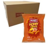 HERR'S - Aperitivos de queso Honey Cheese - 12 x 113 g - Multipack