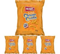 HERR'S - Clips de queso al horno - 1 X 113 GR (Paquete de 4)