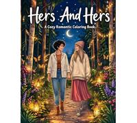 Hers And Hers: A Cozy Romantic Coloring Book for Adults - Soft Love, Cute Couple Moments & Relaxing Line Art