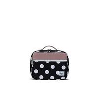 Herschel 10227-04505 POP QUIZ LONCH BOX POLKA DOT BLACK Y WHITE/ASH ROSE Unisex - Adulto Bolsa Talla única, Polka Dot Black And White/Ash Rose, Bolsa