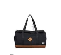 Herschel Heritage - Bolsa de Lona, Color Negro y marrón