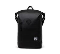Herschel Roll Top Backpack, Unisex, Black, One Size