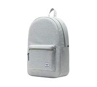 Herschel Settlement - Mochila de piel gris - Mochilas (tela, cuero, gris, monótono, bolsillo frontal, bolsillo para teléfono móvil, cremallera)