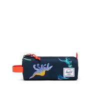 Herschel Settlement Pencil Case Little Herschel, Watercolor Dinos Darkest Navy
