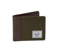 Herschel Supply Co. Hank - Cartera Hank con diseño de Hiedra y café de achicoria, Verde Hiedra y café de achicoria