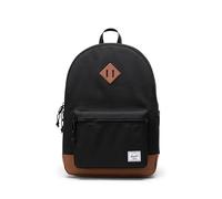 Herschel Supply Co. Heritage, negro/marrón sillín, 26 L, Negro/marrón sillín, 26 L, Heritage