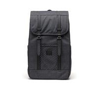 Herschel Supply Co. - Mochila unisex Retreat, estándar, 23 L, cuadrícula, color negro