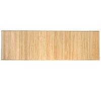 HERSIG - Alfombra Bambu - Alfombra Bambú Antideslizante para Interior y Exterior - Alfombras de Bambu Natural Tipo Tatami Japonés para Dormitorio, Terraza y Salón Alfombra Rectangular - 60 x 150 cm