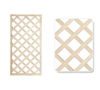 HERSIG - Celosias para Terraza Exterior - Celosia Madera Tipo Panel Color Natural (90x150cm) - Celosia Terraza - Decoracion Jardin Exterior - Celosias Decorativas Resistentes