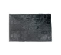 HERSIG - Felpudo Goma | Felpudo Original Rectangular Home Negro - 60x40 cm