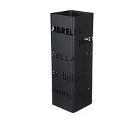 HERSIG - Paraguero Original | Paragueros de Diseño de Estilo Moderno para Paraguas Largos y Paraguas Plegables de Color Negro - Umbrella Holder