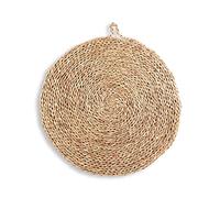 HERSIG - Salvamantel Individual con Asa | Mantel Individual Redondo - 40 cm