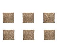 HERSIG - Salvamantel Individual | Mantel Individual Cuadrado - 30 x 30 cm | Pack 6 Salvamanteles