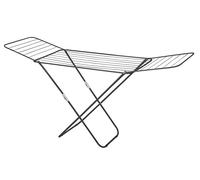 HERSIG - Tendedero de Hierro Color Negro con alas 14m | Tendedero Plegable con alas 14m