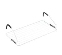 HERSIG - Tendedero para Radiador | Tendedero para Terraza de Metal - Color Blanco - Dimensiones 105 x 55 x 29 cm